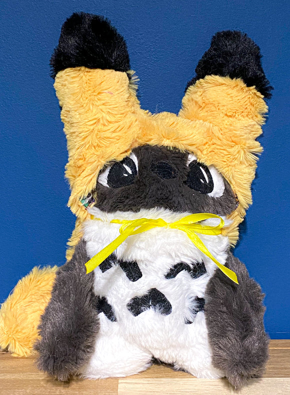 Ooak Totoro in Pikachu costume