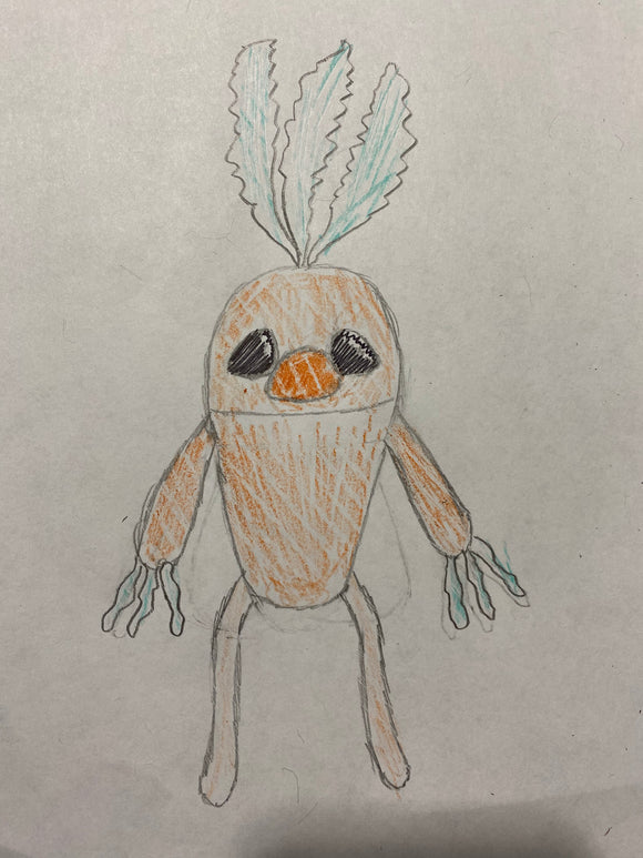 Lauren Carrot monster
